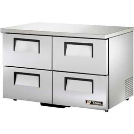 True Food Service Equipment Inc TUC-48D-4-LP-HC Low Pro. Undercounter Refrigerator 33 38°F 48-3/8"W x 30-1/8"D TUC-48D-4-LP image.