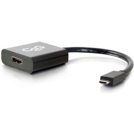 USB 3.1 USB-C to HDMI Audio/Video Adapter - Black view 2
