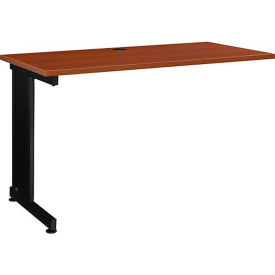 Global Industrial 812234CH Interion® 48"W Left Handed Return Table - Cherry image.