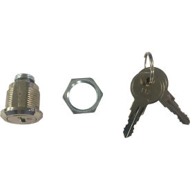 Global Industrial RP9032 Global Industrial™ Replacement Key Lock set with Keys for Workbench Cabinets (#112) image.