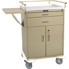 Harloff Company 6201SD Harloff Classic Two Drawer Treatment Cart Specialty Package, Sand - 6201 image.
