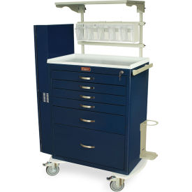 Standard Width Tall Cabinet, 6 Drawers, 43-3/4 H x 36-3/4 W x 22 D, Beige view 2