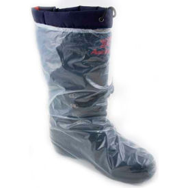 Seidman Associates MCPB-6-E/T-XL-250 16" Polyethylene Boot Covers, Elastic Top, Extra Large, 50/Box image.