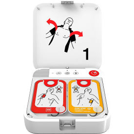 Think Safe Inc 99512-001261 Physio-Control LIFEPAK CR2 Semi-Auto Defibrillator Package with Bag, English Only image.