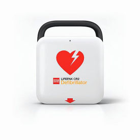 Think Safe Inc 99512-001266 Physio-Control LIFEPAK CR2 Semi-Auto Defibrillator Package with Handle, English & Spanish image.