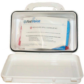Think Safe Inc BP003 First Voice™ Basic Wall Mounted Bloodborne Pathogen Clean-Up Kit image.