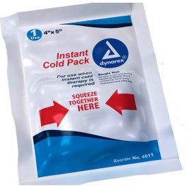 Think Safe Inc IP01a First Voice™ Instant Cold Compress, 4" x 5" image.