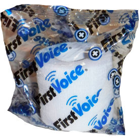 Think Safe Inc TS-3188-4W First Voice™ 2" x 5 Yards Self Adhesive Bandage, Non-Latex , White, Pack of 4 image.