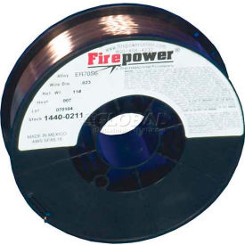 Thermadyne 1440-0211 Firepower® ER70S-6 Mild Steel Solid MIG Welding Wire - .023" - 11 Lb. Spool image.