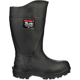 Tingley Rubber Corporation 27251.04 Flite® Knee Boot, Size 4, 15"H, Composite Toe, Chevron-Plus® Outsole, Black image.