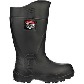 Tingley Rubber Corporation 27251.1 Flite® Knee Boot, Size 10, 15"H, Composite Toe, Chevron-Plus® Outsole, Black image.