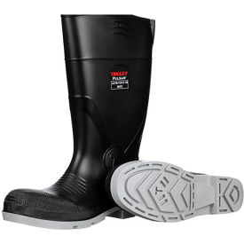 Tingley Rubber Corporation 43251.09 Tingley® Pulsar Knee Boot, Composite Safety Toe Chevron Plus®, 15"H, Blk/Gray, Size 9 image.