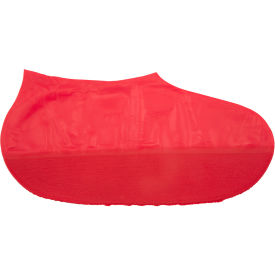 Tingley Rubber Corporation 6332.XL Boot Saver® Disposable Shoe Covers, XL, Ankle Height, Red, 100 Pack image.