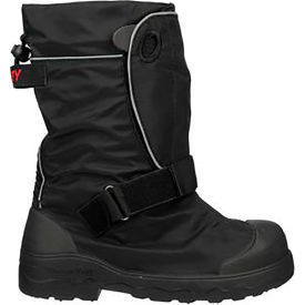 Tingley Rubber Corporation 7550.SM Orion® XT Traction Overshoe, Small, Oil Resistant, Black image.