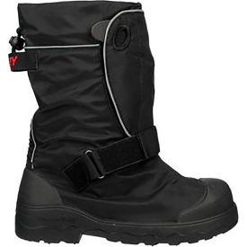 Tingley Rubber Corporation 7550.XL Orion® XT Traction Overshoe, XL, Oil Resistant, Black image.