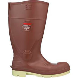 Tingley Rubber Corporation 93255.03 Premier G2® Knee Boot, Mens Size 3, 15"H, Composite Safety Toe, Chevron Plus® Sole, Red image.
