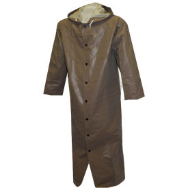 Tingley® C12168 Magnaprene™ Storm Fly Front Hooded Coat Green 60"" Large