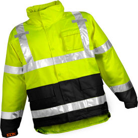 Tingley® J24122 Icon™ Jacket Fluorescent Yellow/Green/Black 3XL