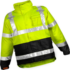 Tingley J24122 Icon Jacket, Fluorescent Yellow/Green/Black, Small
