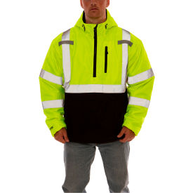 Tingley Rubber Corporation J26322.MD Tingley® Optix™ Jacket, Type R Class 3, Fluorescent Yellow/Green/Black, Medium image.