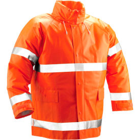 Tingley® J53129 Comfort-Brite® Jacket Fluorescent Orange 3XL