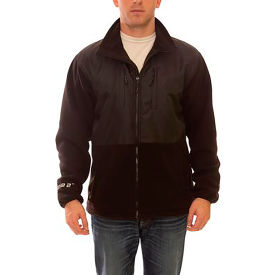 Tingley Rubber Corporation J73013.3X Phase 2™ Fleece Jacket, Size Mens 3XL, Black image.