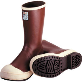 Tingley Rubber Corporation MB922B.05 Tingley® MB922B Neoprene Steel Toe Snugleg Boots, Brick Red/Brown, Size 5 image.