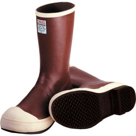 Tingley Rubber Corporation MB924B.07 Tingley® MB924B Neoprene Steel Toe Snugleg Boots, Brick Red/Brown, Size 7 image.