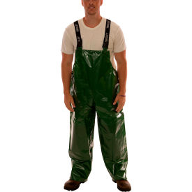 Tingley Rubber Corporation O22048.LG Tingley® Iron Eagle® Overall, Green, Knee Patch Pockets, LOTO Straps, Large image.