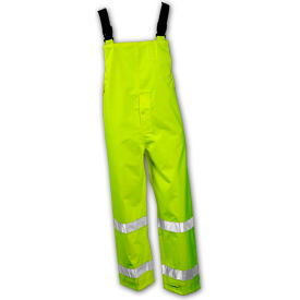 Tingley Rubber Corporation O24122.5X Tingley® O24122 Icon™ Snap Fly Front Overall, Fluorescent Lime, 5XL image.