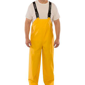 Weather-Tuff Overall, Yellow, .40MM PVC On Polyester, XL
