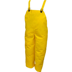 Tingley Rubber Corporation O56007.2X Tingley® O56007 DuraScrim™ Plain Front Overall, Yellow, 2XL image.