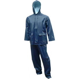 Tingley S62211 Tuff-Enuff Plus 2 Pc Suit, Blue, 3XL