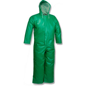 Tingley Rubber Corporation V41108.2X Tingley® V41108 SafetyFlex® Zipper Fly Front Hooded Coverall, 2XL image.