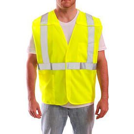 Job Sight™ Type R Class 2 Hi Visibility Safety Vest 5 Point Breakaway Polyester Mesh XXS-XS