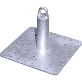 Tie Down Engineering 70864-L16 Tie Down Engineering 12" Commercial Roof Anchor, Galvanized Steel, 310 lbs. Capacity image.