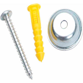 Triton Products Steel/Plastic Pegboard Mounting & Spacer Kit, 15 Sets