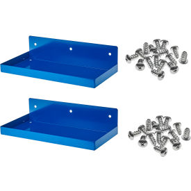 Triton Products 76126-2 Triton Products DuraHook Shelf, Blue, 12"W x 6"D, 2 PK image.