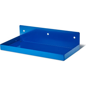 Triton Products 126 Triton Products 12" W x 6" Deep Blue Epoxy Coated Steel Shelf for DuraBoard image.