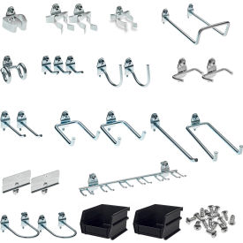 Triton Products DuraHook Kit 24 Assorted Hooks & 2 Bins