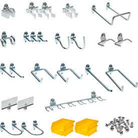 Triton Products 901 Triton Products 26 pc Hook & Bin Assortment for DuraBoard for 1/8" and 1/4" Pegboard image.