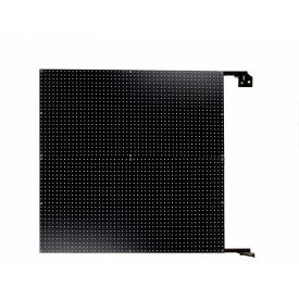 Triton Products® Double-Sided Swing Panel Pegboard 48""W x 1-1/2""D x 48""H Black