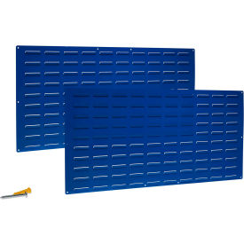 Triton Products LVP-2 Triton Products 24" x 48" Blue Epoxy Louvered Panels image.