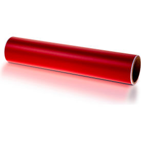 Triton Products TSV1260-RED Triton Products 12" x 60" x 4 mil. Shadow Board Red Vinyl Self Adhesive Tape Roll image.