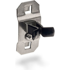 Triton Products V63105 Triton Products 1/4" to 1/2" Hold Range Vinyl Dipped SS Extended Spring Clip for SS LocBoard, 3 Pk image.