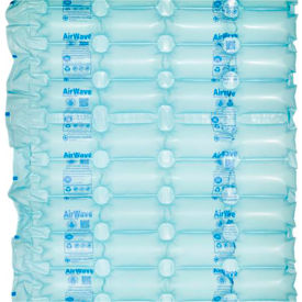 AirPulp EcoWave Roll, 4 Chamber, Perforated at 6", 16"W x 1300'L, 1 Mil, Blue, 1 Roll view 2
