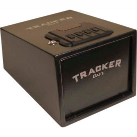 Tracker Safe QAPS-01 Tracker Safe Quick Access Pistol Safe Electronic Combo Lock - QAPS-01 - 9"W x 12"D x 7"H - Black image.
