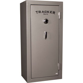 Tracker Safe TS22-GRY Tracker Safe Gun Safe TS22 With Mechanical Lock - 30 Min. Fire Rating 28x20x59 - 22 Gun Cap. Gray image.