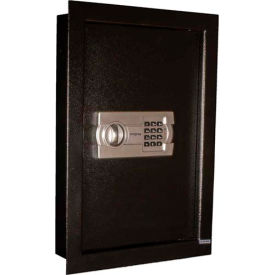 Tracker Safe WS211404-E Tracker Safe In-Wall Safe WS211404-E - Electronic Lock - 13-7/8"W x 3-5/8"D x 20-3/4"H Black image.