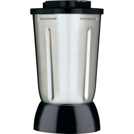 Waring CAC88 Waring CAC88 - Container With Lid Stainless Steel 32 Ounce Blade Collar image.